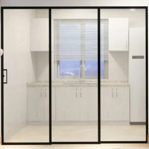 Cửa nhôm trượt quay Slim 3 cánh