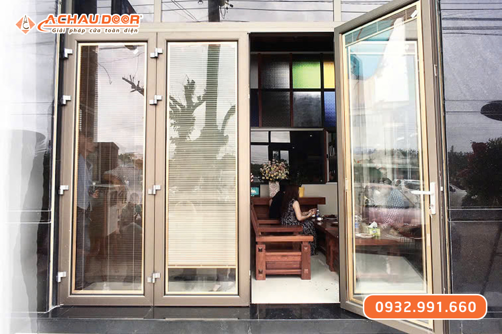 Cửa nhôm JMA hệ 60 rãnh C 1 Cửa nhôm JMA hệ 60 rãnh C