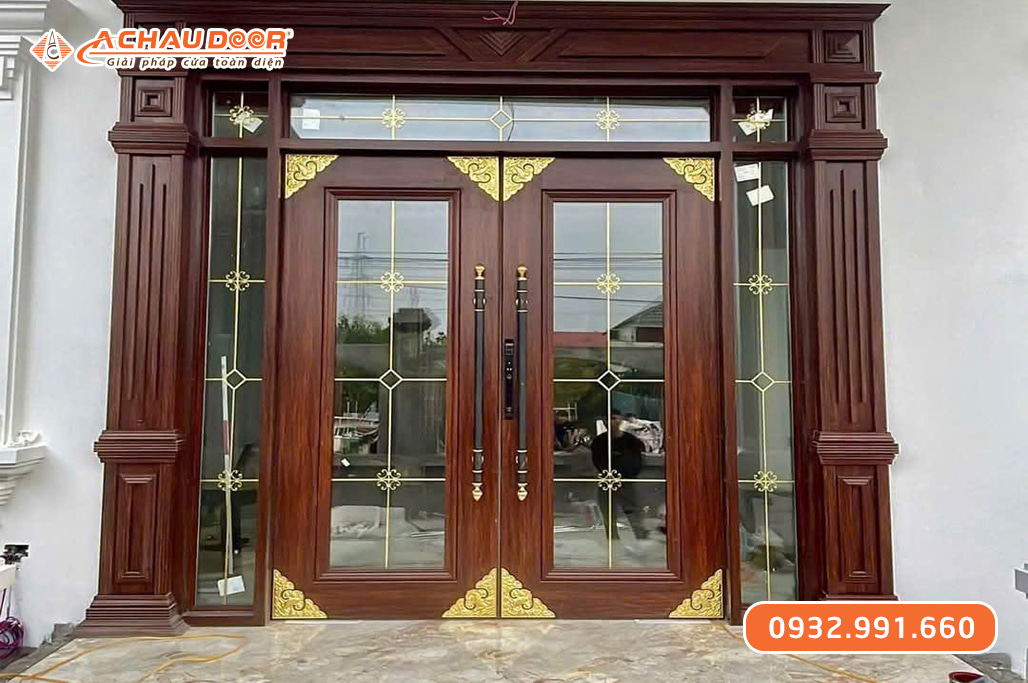 Cửa Nhôm Thủy Lực Bản 180 1 Cửa nhôm thủy lực bản 180