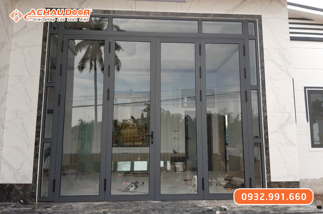 Cửa nhôm JMA hệ 60 rãnh C 2 Cửa nhôm JMA hệ 60 rãnh C