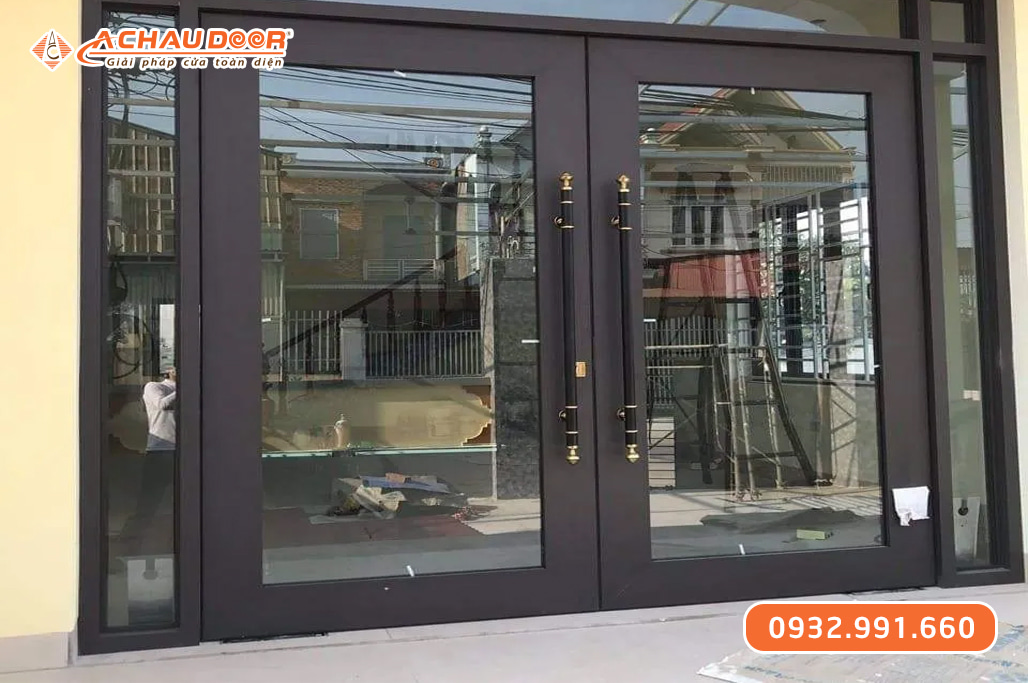Cửa Nhôm Thủy Lực Owin Bản 150 2 Cửa nhôm thủy lực Owin bản 150