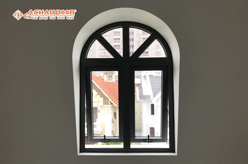Cửa sổ mở hất nhôm JMA hệ 55 1 Cửa sổ mở hất nhôm JMA hệ 55