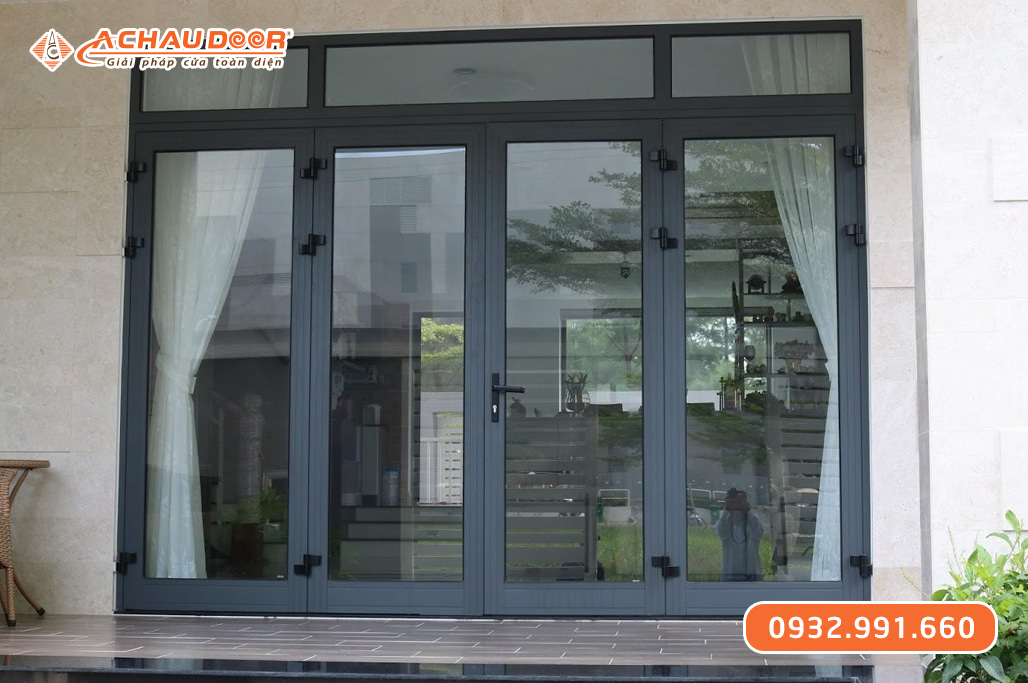 Cửa nhôm JMA hệ 60 rãnh C 3 Cửa nhôm JMA hệ 60 rãnh C