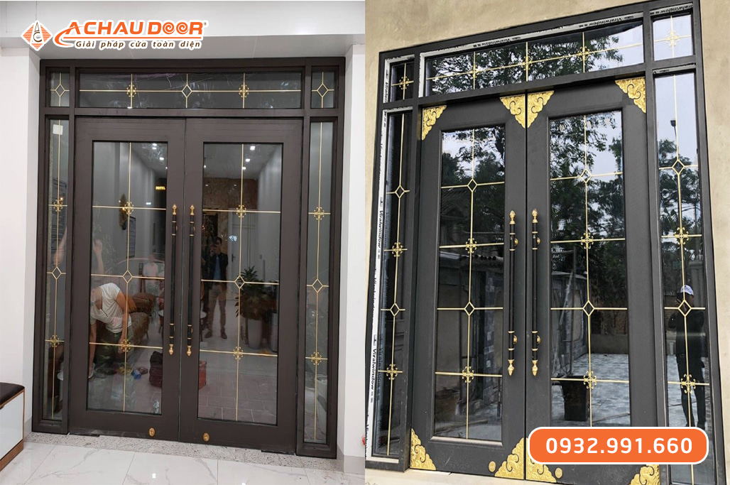 Cửa Nhôm Thủy Lực Owin Khuân Bao Đơn 3 Cửa Nhôm Thủy Lực Owin Khuân Bao Đơn