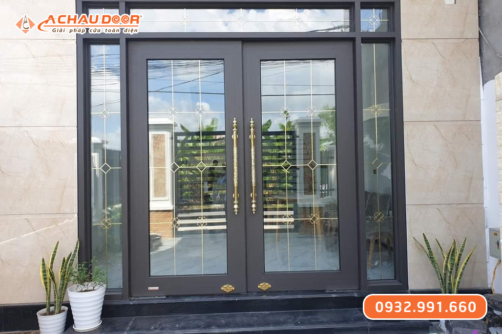 Cửa nhôm thủy lực Owin khuân phào 3 Cửa nhôm thủy lực Owin khuân phào