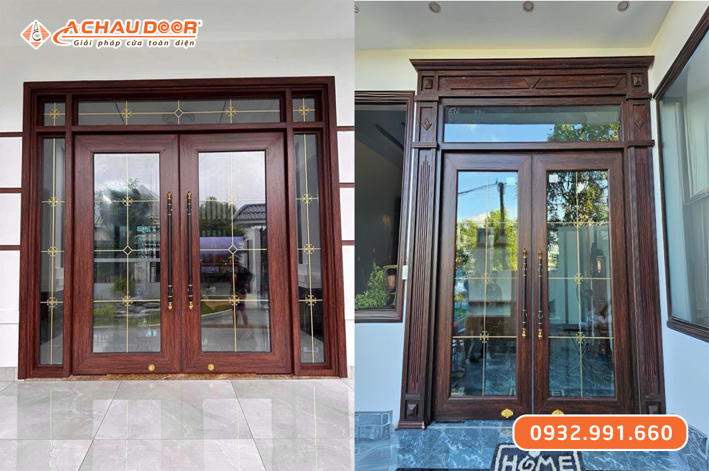 Cửa Nhôm Thủy Lực Bản 180 3 Cửa nhôm thủy lực bản 180