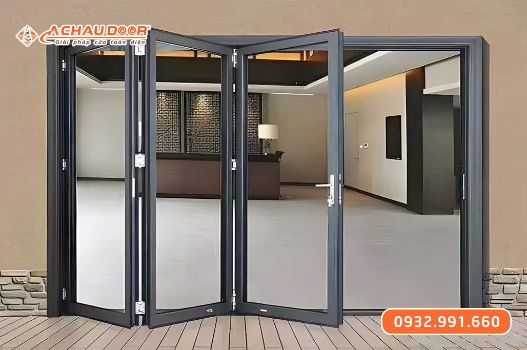 Cửa trượt quay nhôm Sadona 3 Cửa trượt quay nhôm Sadona
