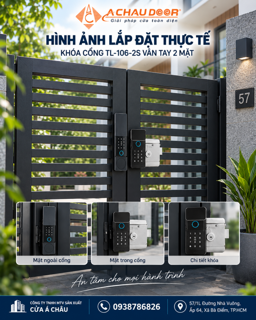 KHÓA CỬA CỔNG TL-106-2S