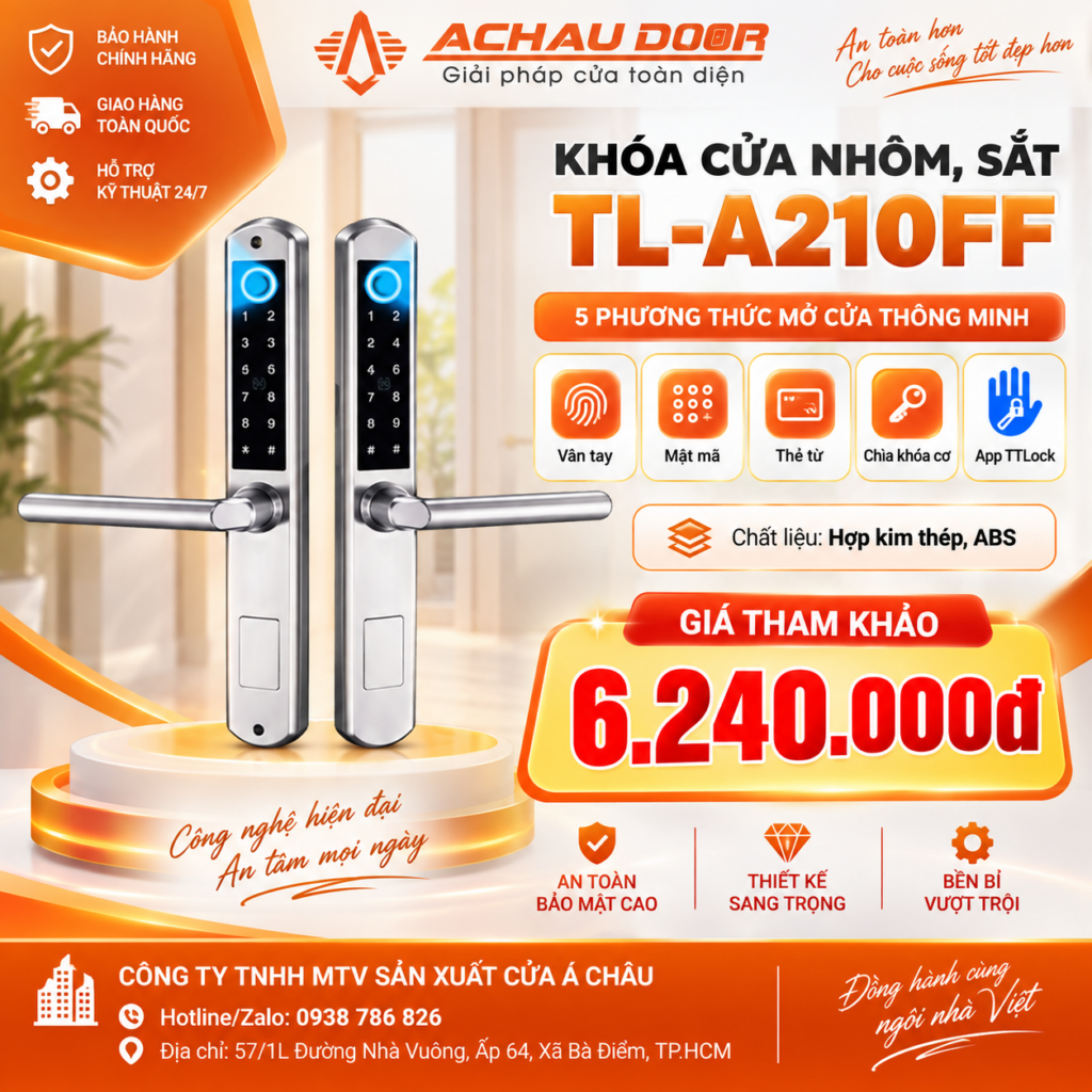 Khóa cửa nhôm TL-A210FF 3 TL-A210FF