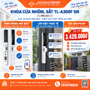 Khóa cửa nhôm sắt TL-A300F SR