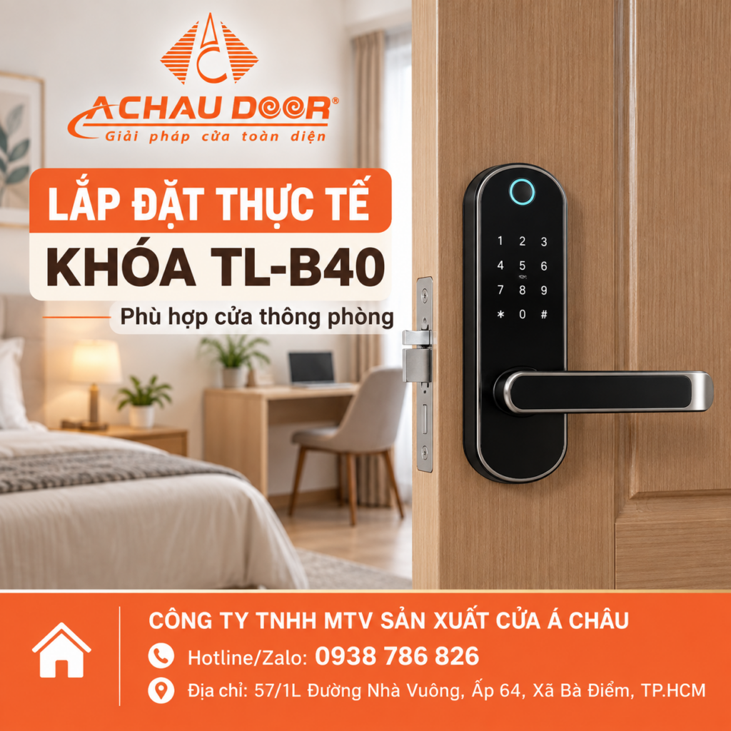 khóa cửa thông phòng TL-B40 2 TL-B40