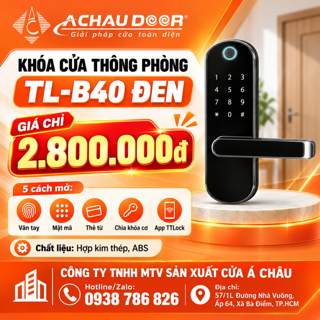 khóa cửa thông phòng TL-B40 3 TL-B40
