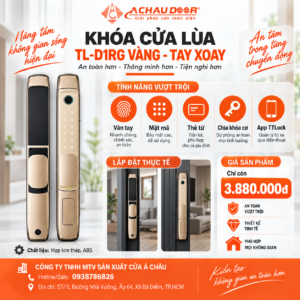 Khóa cửa lùa TL-D1RG
