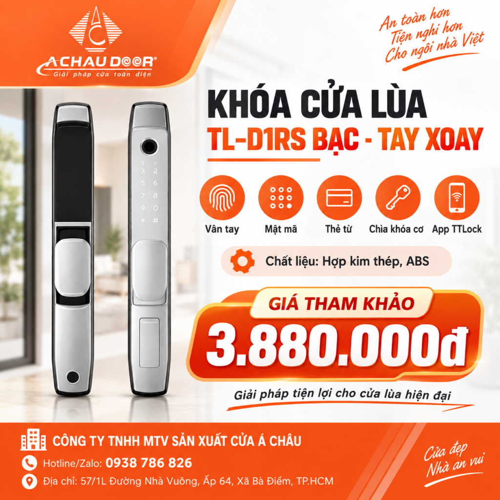 Khóa cửa lùa TL-D1RS 1 TL-D1RS