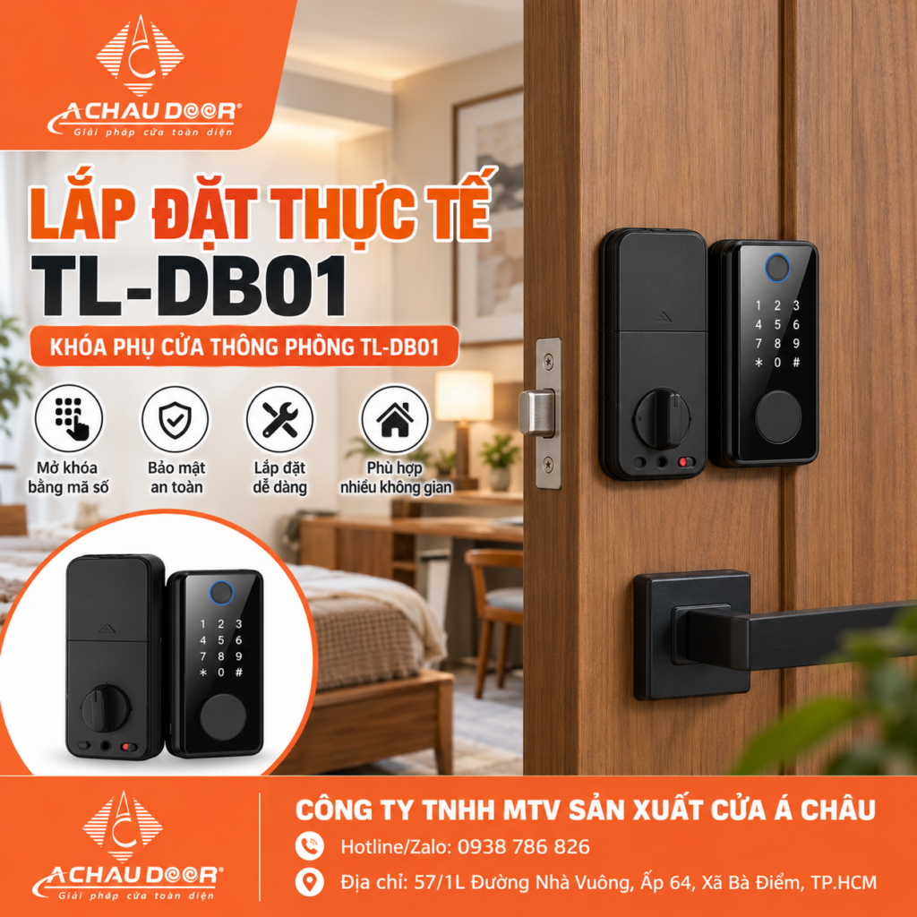 Khóa phụ cửa thông phòng TL-DB01 2 TL-DB01