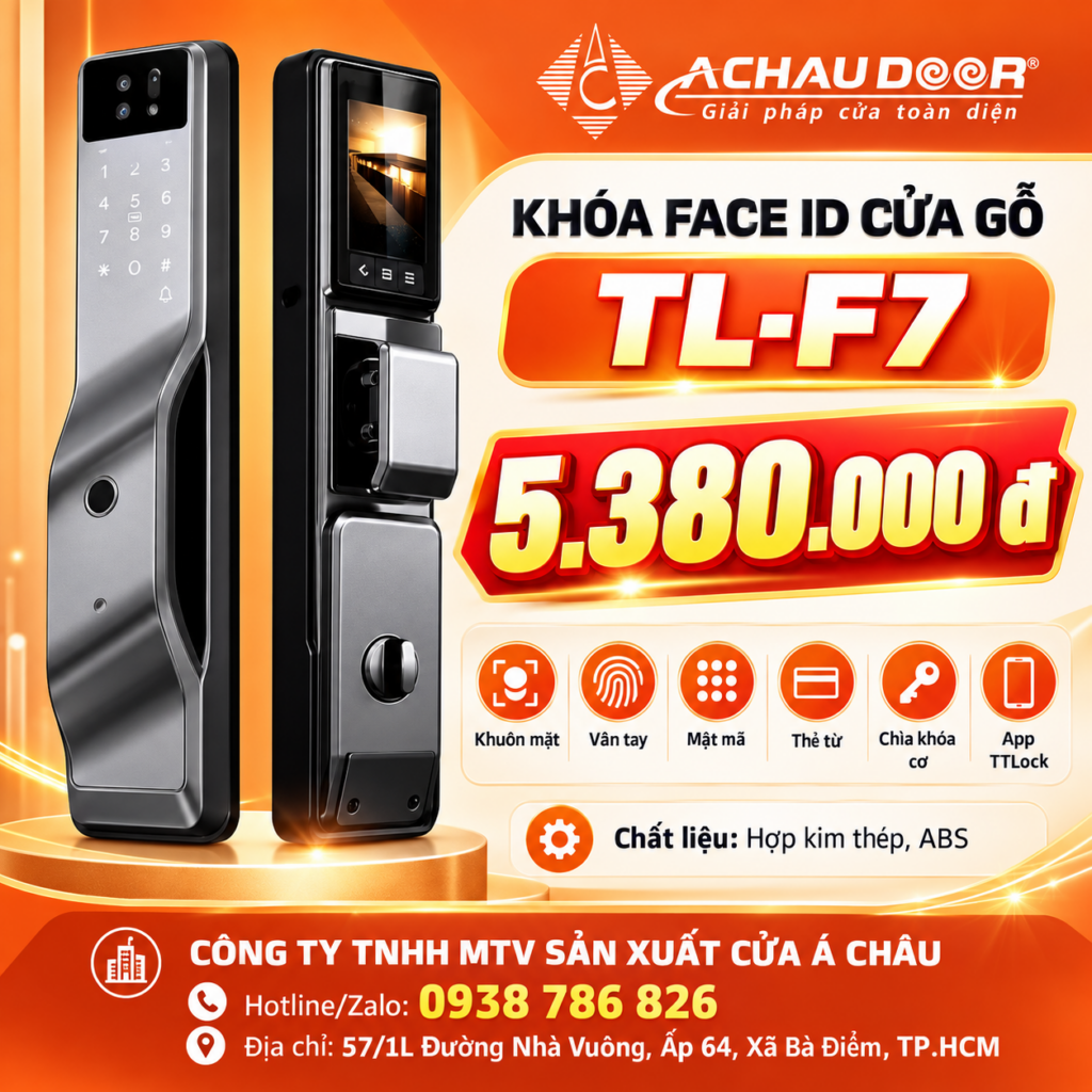 khóa Face ID cửa gỗ TL-F7 3 TL F7 2