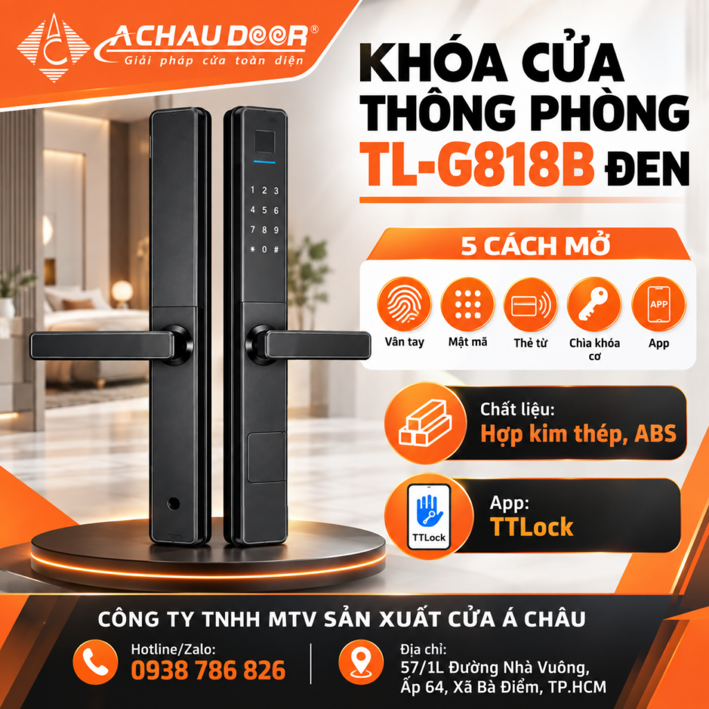 khóa cửa thông phòng TL-G818BN 1 TL-G818B