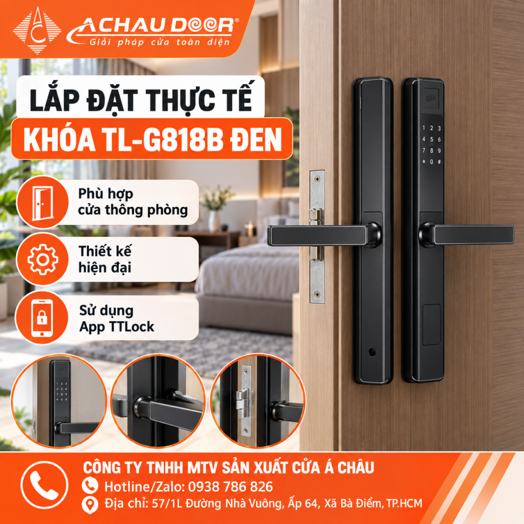 khóa cửa thông phòng TL-G818BN 2 TL-G818B