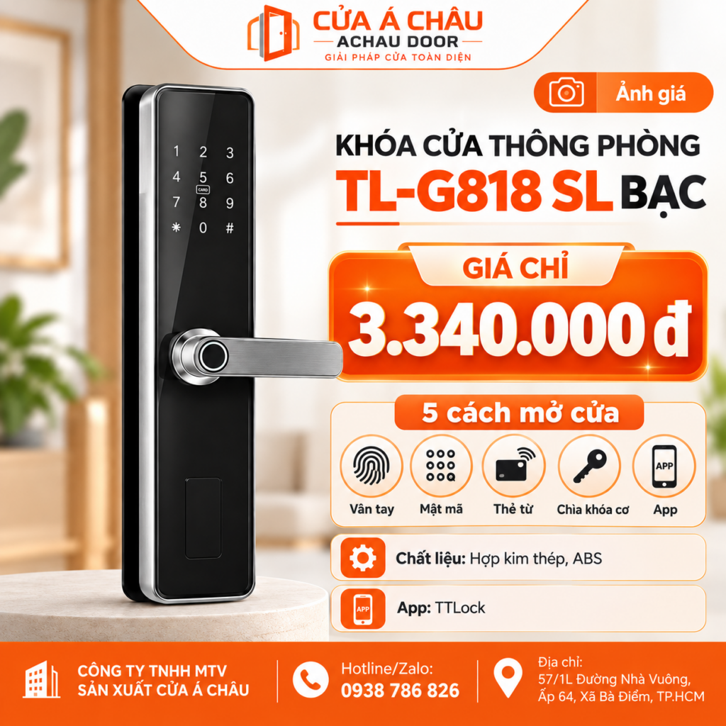 Khóa cửa thông phòng TL-G818SL 3 TL-G818SL