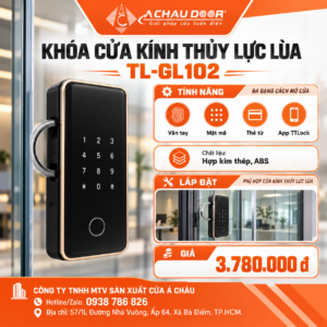Khóa cửa kính thủy lực lùa TL-GL102