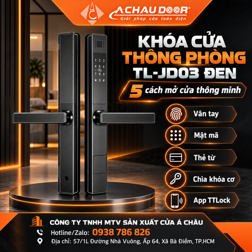 Khóa cửa thông phòng TL-JD03 1 TL-JD03