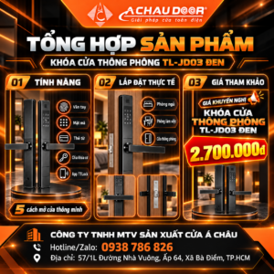 Khóa cửa thông phòng TL-JD03