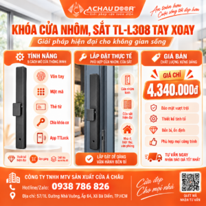 Khóa cửa nhôm TL-L308 tay xoay
