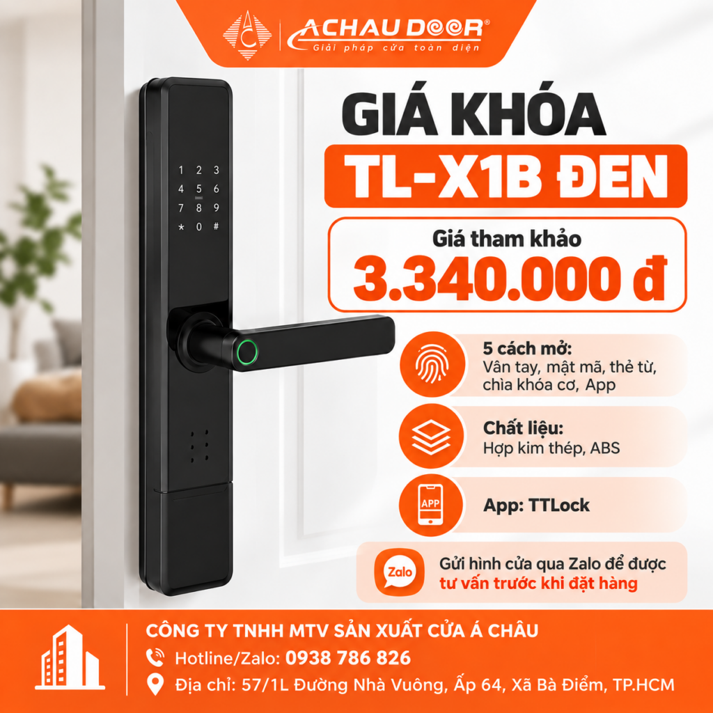 Khóa cửa thông phòng TL-X1B 3 TL-X1B