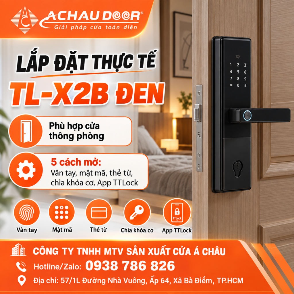 Khóa cửa thông phòng TL-X2B 2 TL-X2B