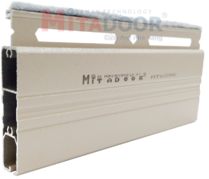 Cửa Cuốn Đức Khe Thoáng Mitadoor MT609R, Móc dày 1.2mm, Chân dày 1.2mm – TL 11.5kg/m2
