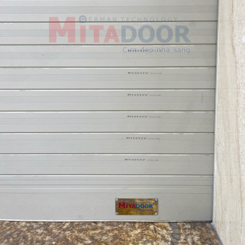 Cửa Cuốn Đức Khe Thoáng Mitadoor MT612R, Móc dày 1.5mm, Chân dày 1.4mm - TL 11.5kg/m2 4 mt612rrr
