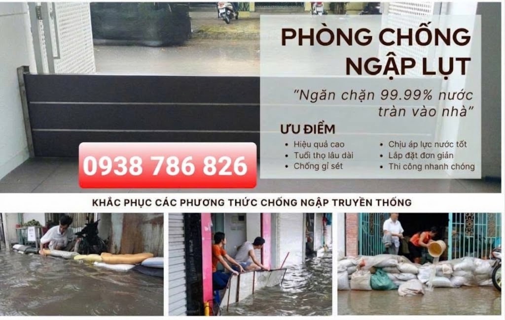 Khắc phục chống ngập tại Á Châu Door